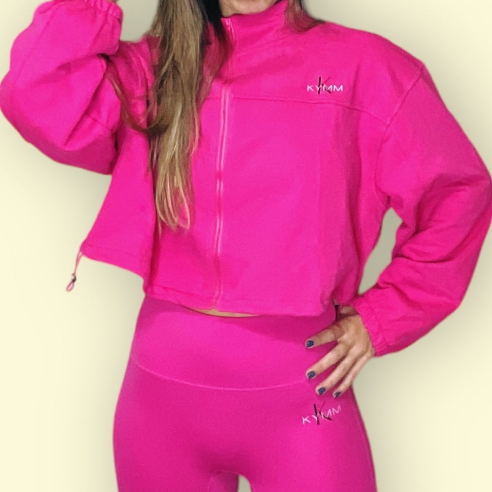 KYMM pink workout jacket - Picture 3 of 4